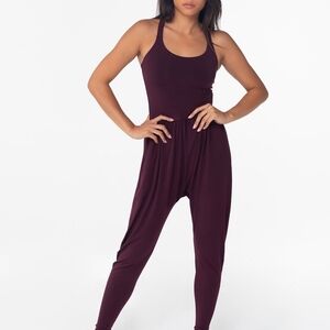 Imbohdi Burgundy Jumpsuit SZ S